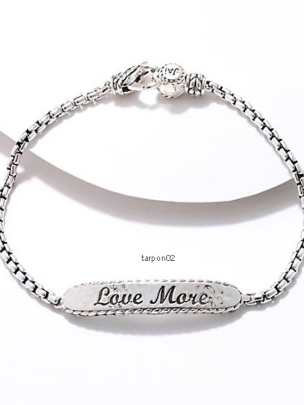 John Hardy JAI  Love More, Worry Less 2.7mm Bracelet